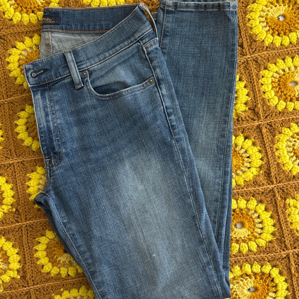 Ralph Lauren Blue Skinny Jeans